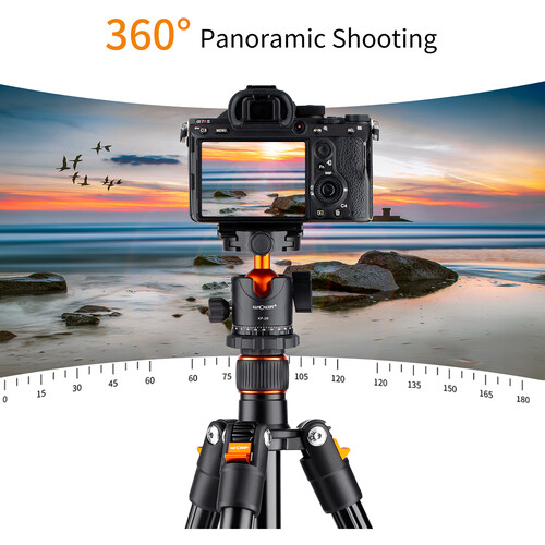 K&F Concept Camera Tripod Ball Head KF09.080V1 - 9